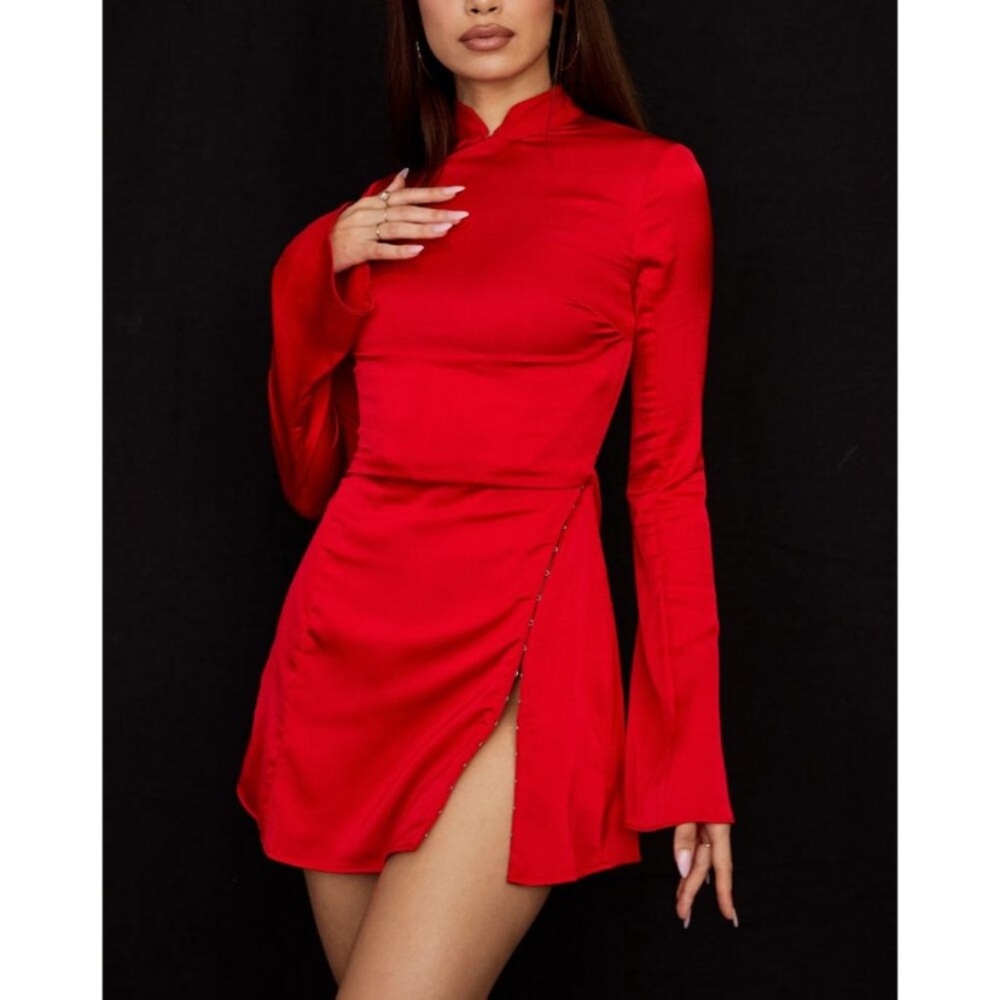 Alyssa Scarlet Dress